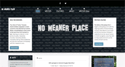 Desktop Screenshot of nomeanerplace.com
